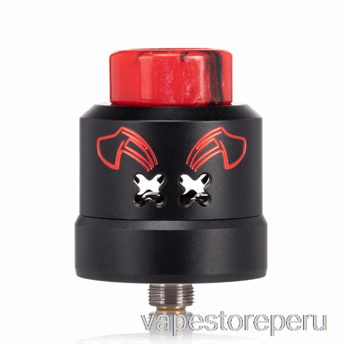 Vape Desechable Hellvape Conejo Muerto Max 28mm Bf Rda Negro Rojo